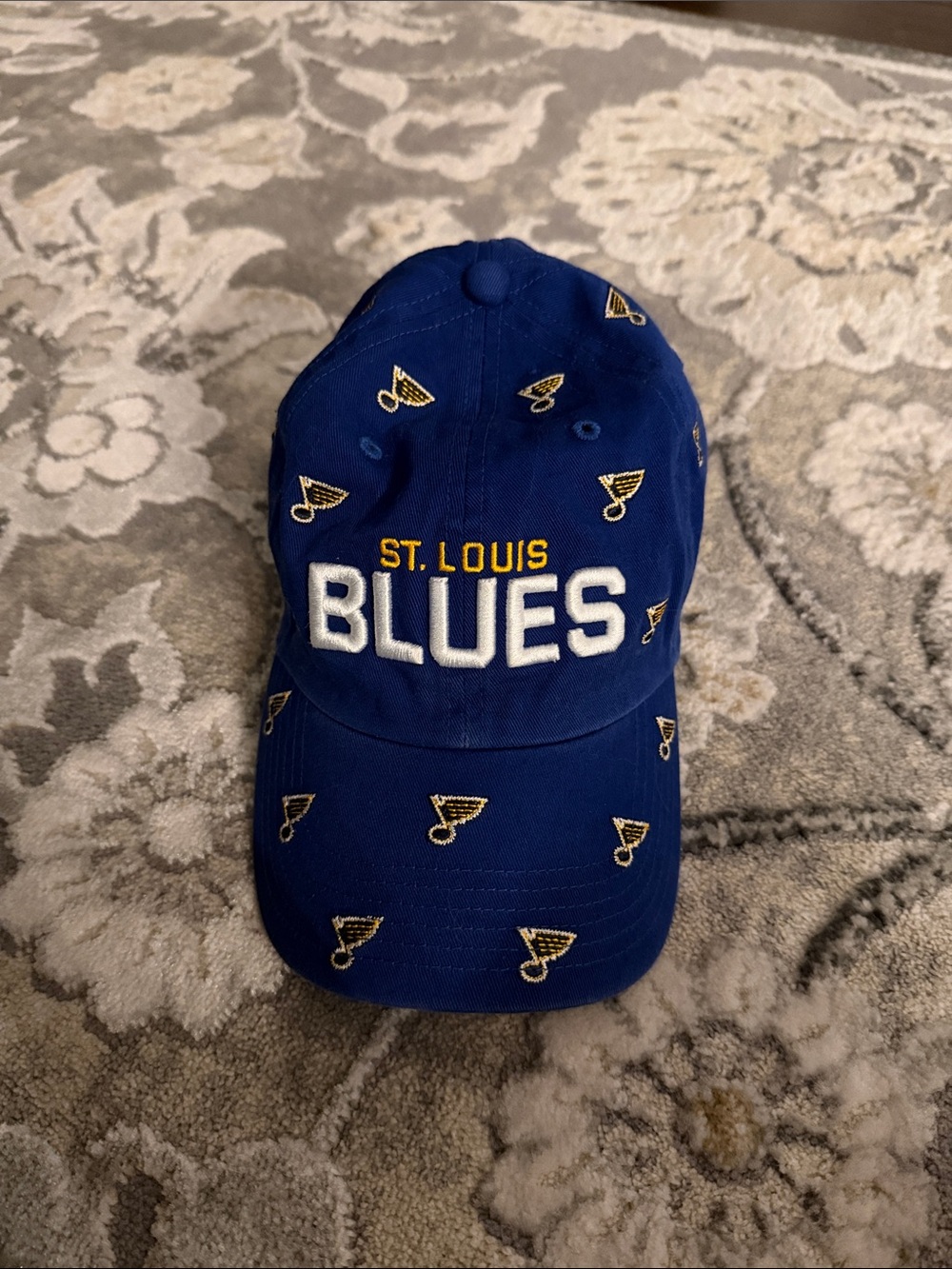 47  St. Louis Blues Royal Blue Embroidered Baseball Cap